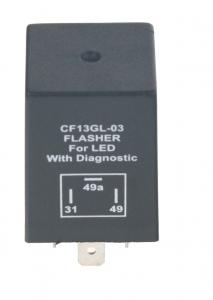 přerušovač blinkrů LED, 12V, 1-10A pro evropské vozy