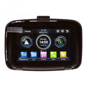 Monitor na čtyřkolku, motocykl s Apple CarPlay, Android auto