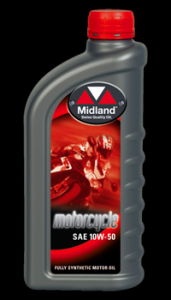 Midland Motorcycle 10W-50 ,,Racing“  - motorový olej